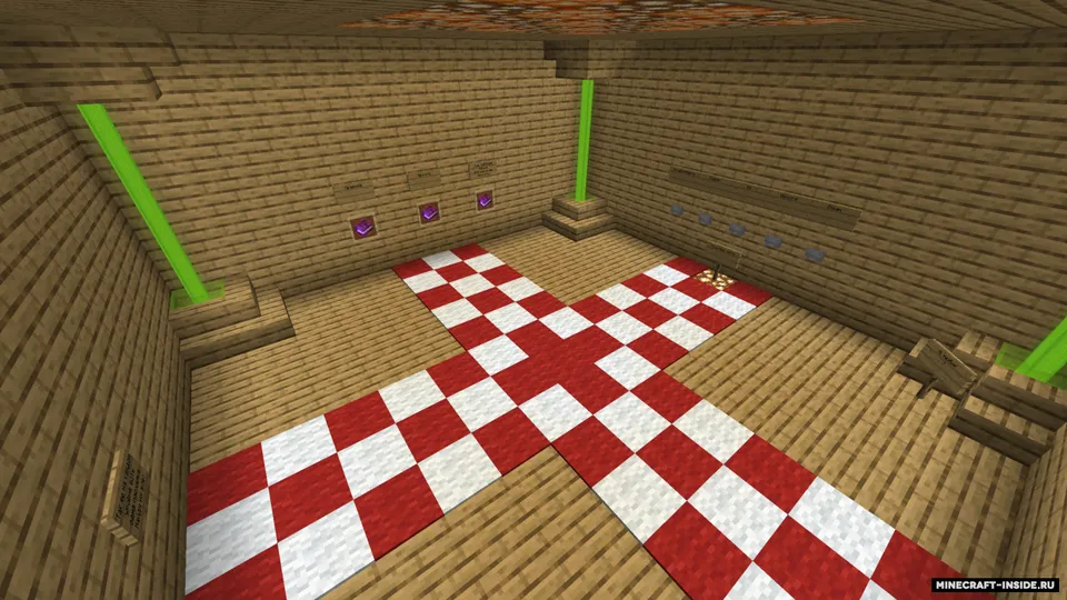 Tugmani top. Sayohat — Minecraft xarita, rasm 2
