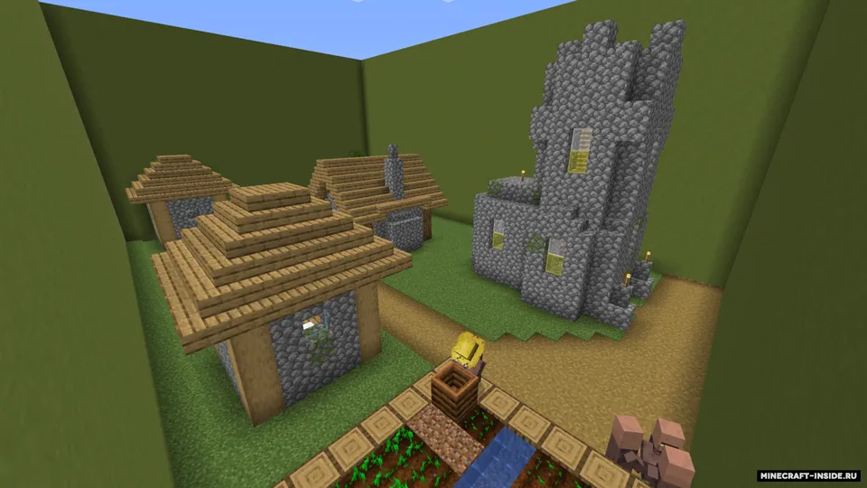Tugmani top. Sayohat — Minecraft xarita, rasm 6