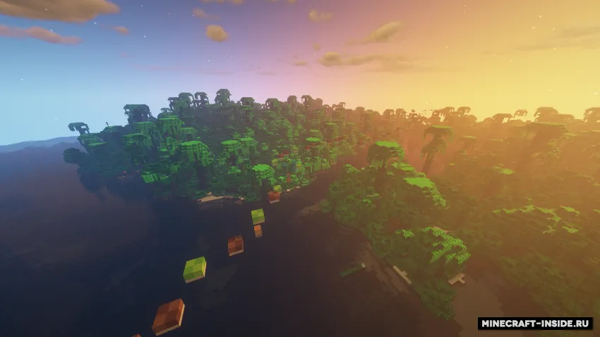 Jungle parkour — Minecraft xarita, rasm 2