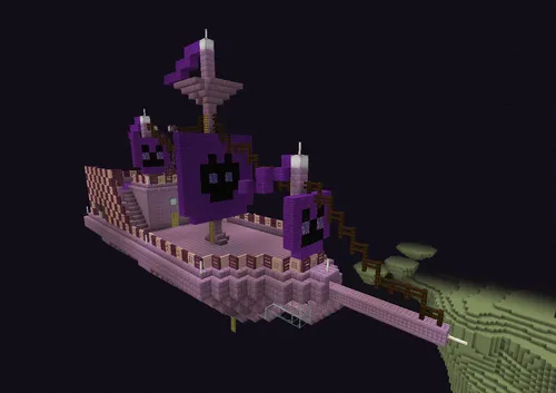 Katta ender kema — Minecraft xarita, rasm 1