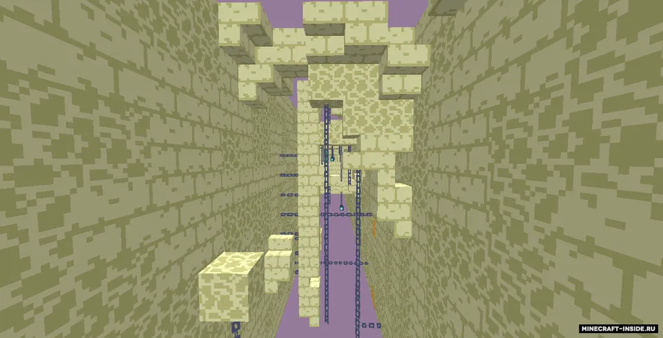Parkur: Tashlandiq ibodatxona — Minecraft xarita, rasm 4