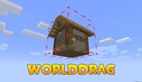 WorldDragger — Minecraft mod, rasm 1