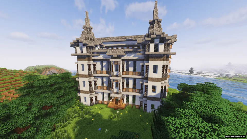 Medieval Manor House — Minecraft xarita, rasm 4