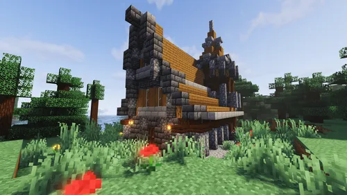 Medieval Farmhouse — Minecraft xarita, rasm 1
