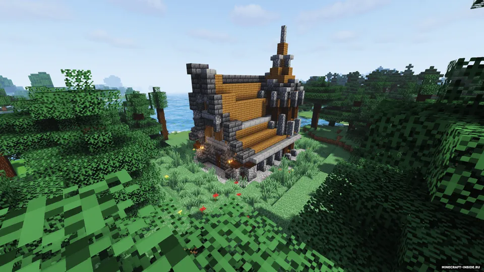 Medieval Farmhouse — Minecraft xarita, rasm 2