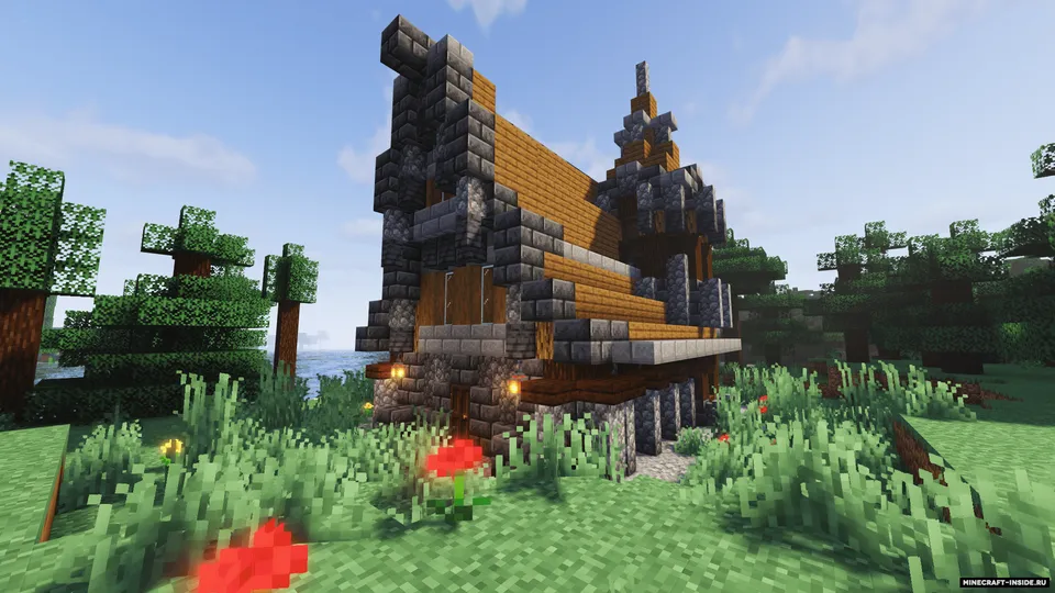 Medieval Farmhouse — Minecraft xarita, rasm 3