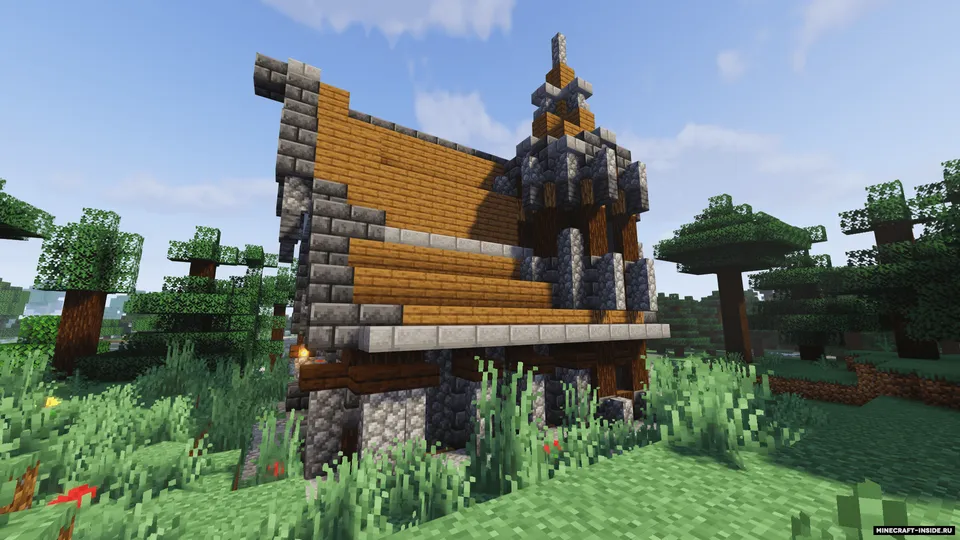 Medieval Farmhouse — Minecraft xarita, rasm 4