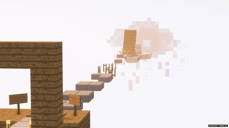 At1set parkuri — Minecraft xarita, rasm 3