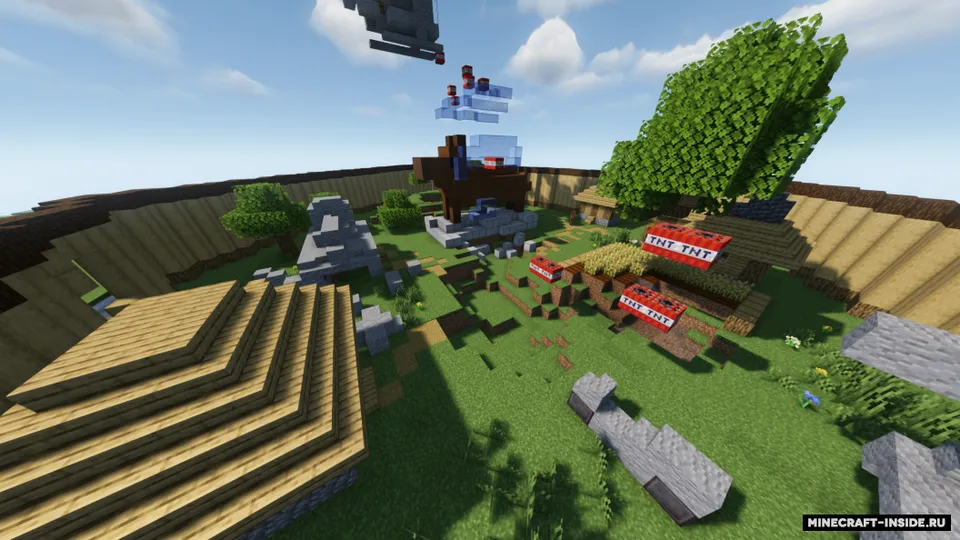 Bulbanov va Gransuzov PvP — Minecraft xarita, rasm 2