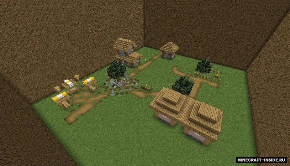Dopertfs jamoasidan to'rtta sinov — Minecraft xarita, rasm 2