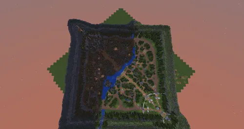 DOTA II o'yinidagi lokatsiya — Minecraft xarita, rasm 1
