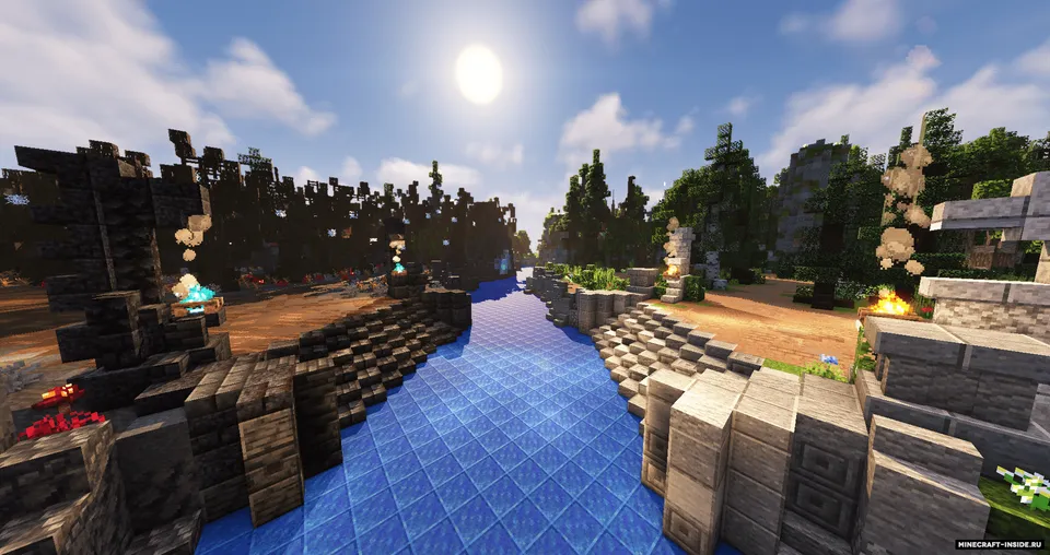 DOTA II o'yinidagi lokatsiya — Minecraft xarita, rasm 4