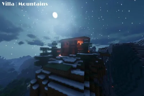 Villa | Mountains — Minecraft xarita, rasm 1