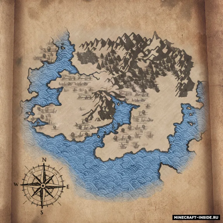 Forgotten land — Minecraft xarita, rasm 2