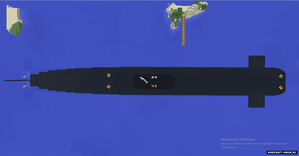 K-15 suvosti kemasi — Minecraft xarita, rasm 3