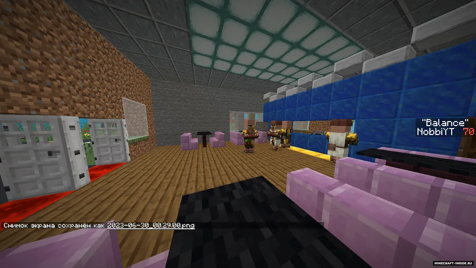 Biznes-kafe simulyatori — Minecraft xarita, rasm 2