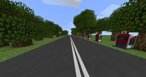Shahar tashqarisidagi poyga — Minecraft xarita, rasm 1