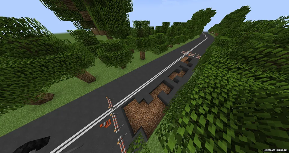 Shahar tashqarisidagi poyga — Minecraft xarita, rasm 3