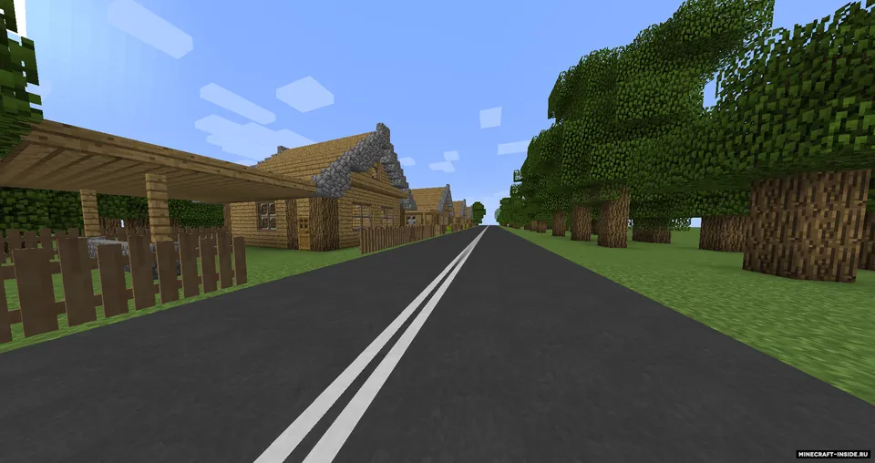 Shahar tashqarisidagi poyga — Minecraft xarita, rasm 5