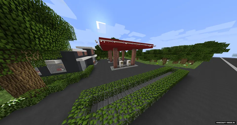 Shahar tashqarisidagi poyga — Minecraft xarita, rasm 8