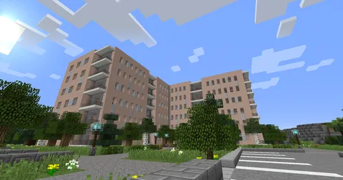 Siries city — Minecraft xarita, rasm 1
