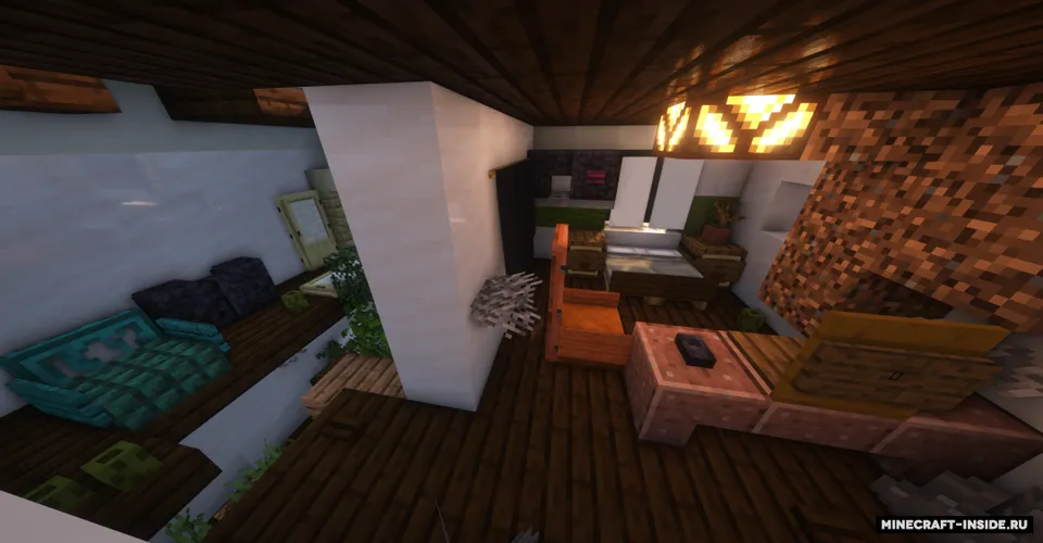 Zombi-apokalipsis uslubidagi kichik shaharcha — Minecraft xarita, rasm 3