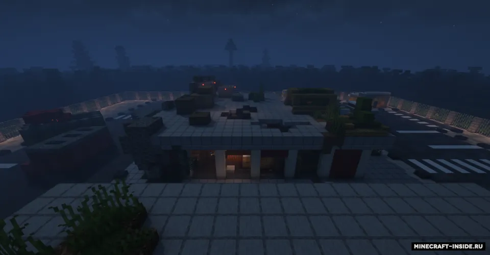 Zombi-apokalipsis uslubidagi kichik shaharcha — Minecraft xarita, rasm 4