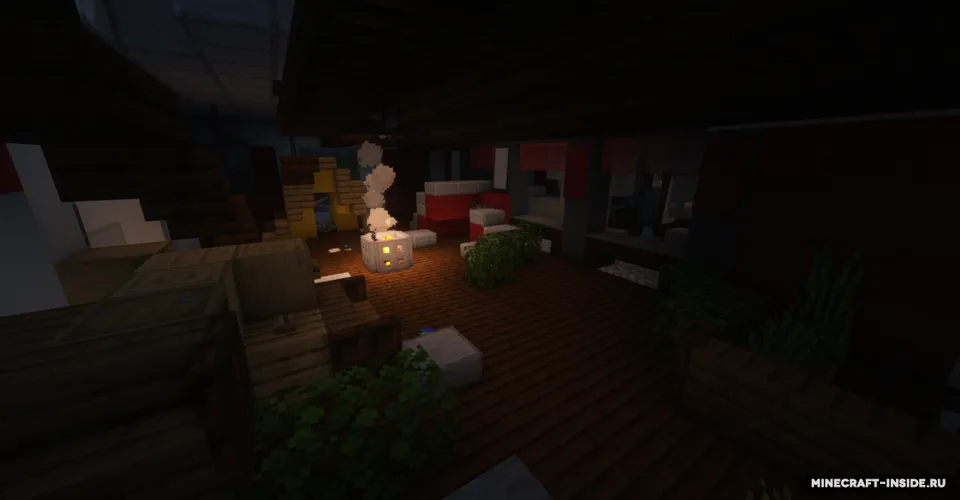 Zombi-apokalipsis uslubidagi kichik shaharcha — Minecraft xarita, rasm 5
