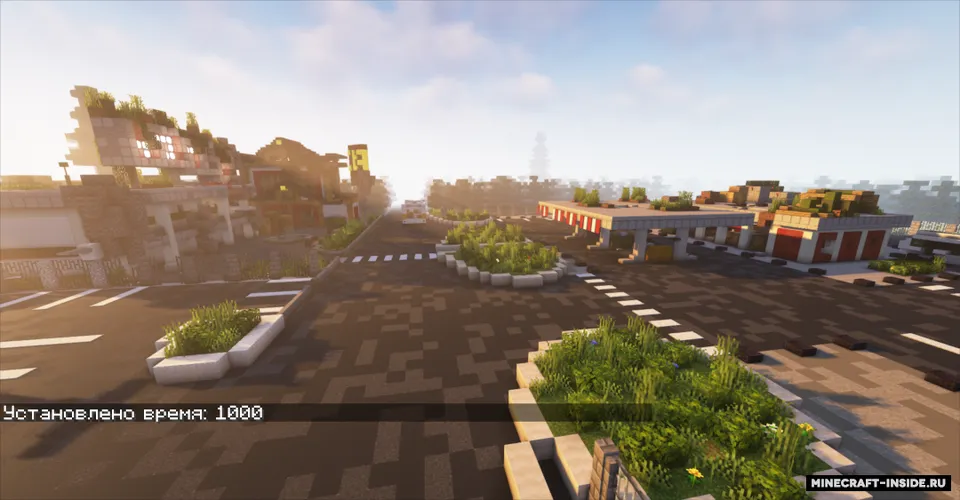 Zombi-apokalipsis uslubidagi kichik shaharcha — Minecraft xarita, rasm 7