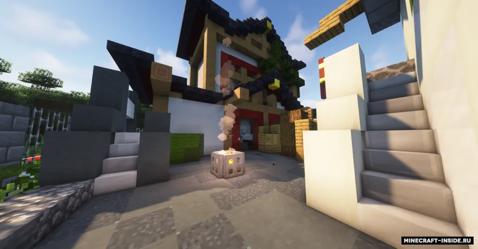 Zombi-apokalipsis uslubidagi kichik shaharcha — Minecraft xarita, rasm 8