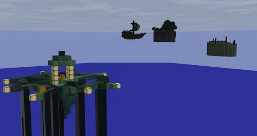 Skyblokenk — Minecraft xarita, rasm 1