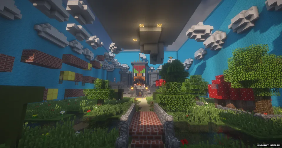 Berkish uchun xarita: Bowser qal'asi — Minecraft xarita, rasm 2