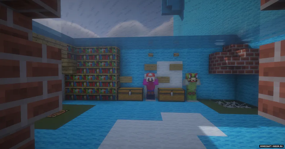 Berkish uchun xarita: Bowser qal'asi — Minecraft xarita, rasm 3
