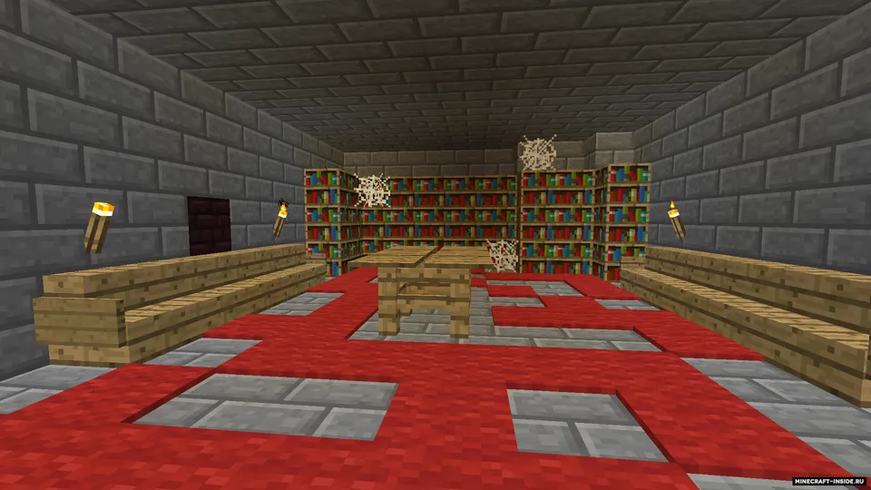 Berkish uchun xarita: Bowser qal'asi — Minecraft xarita, rasm 4