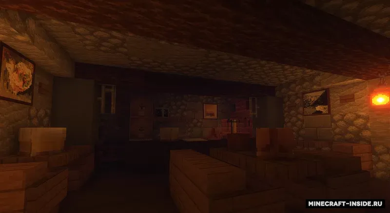 Qorli shaharcha — Minecraft xarita, rasm 5