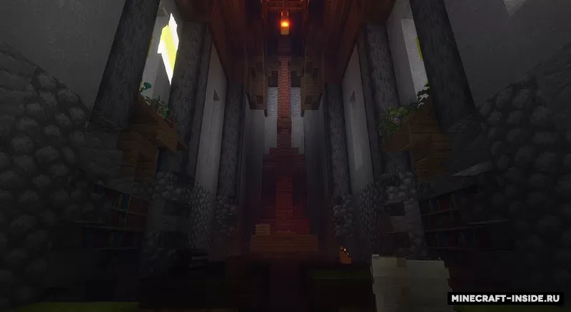 Qorli shaharcha — Minecraft xarita, rasm 6