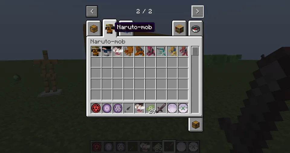 Naruto and Boruto top — Minecraft mod, rasm 3