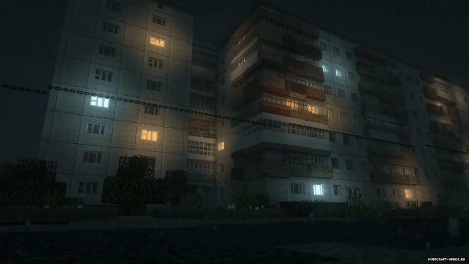 Post-Sovet hovlisi — Minecraft xarita, rasm 4