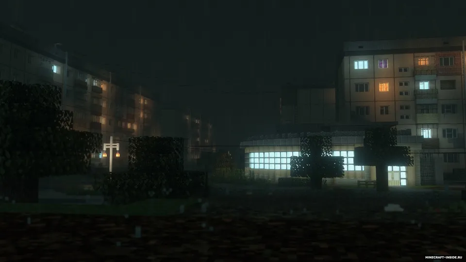 Post-Sovet hovlisi — Minecraft xarita, rasm 5