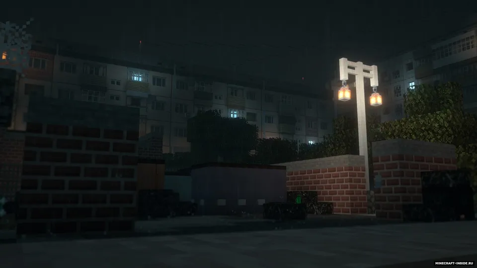 Post-Sovet hovlisi — Minecraft xarita, rasm 6