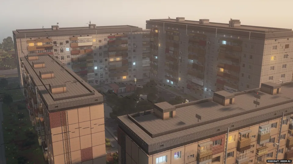 Post-Sovet hovlisi — Minecraft xarita, rasm 8