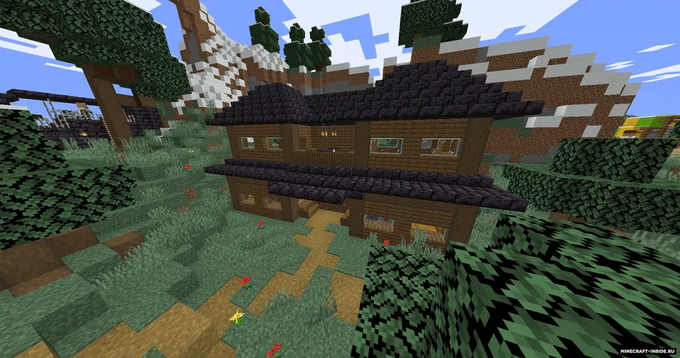 Kichik qishloq — Minecraft xarita, rasm 4