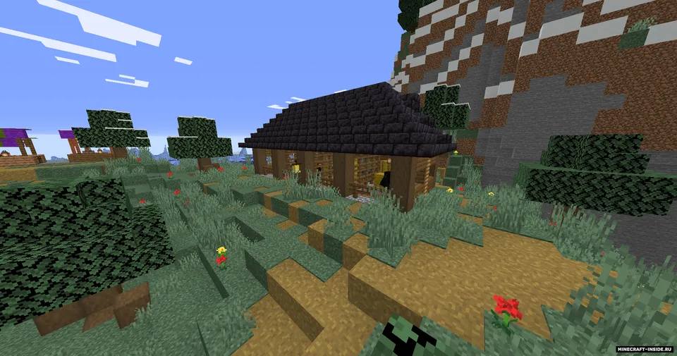 Kichik qishloq — Minecraft xarita, rasm 5