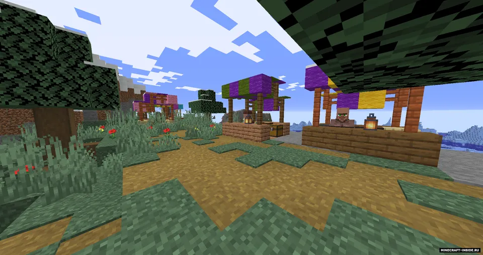 Kichik qishloq — Minecraft xarita, rasm 6