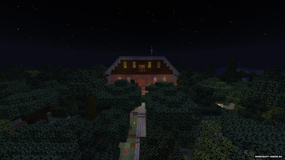 G‘ishtdan yasalgan katta osmono‘par uy — Minecraft xarita, rasm 6