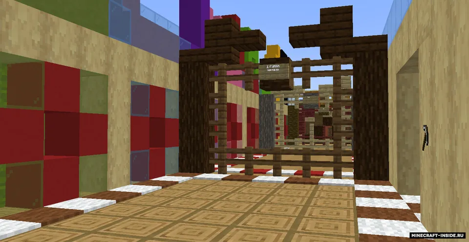 Minecraftda o'nta sinov — Minecraft xarita, rasm 6