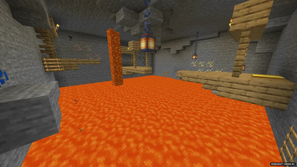 Parkur 50 daraja — Minecraft xarita, rasm 4