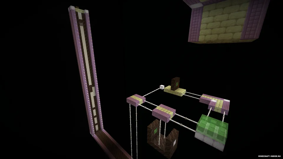 Endning uch tomoni — Minecraft xarita, rasm 2