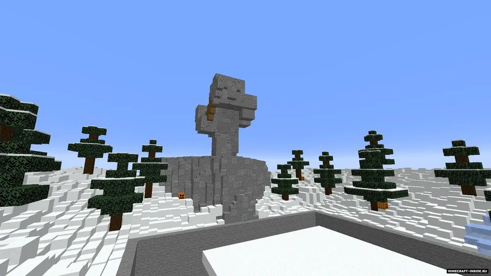 Spleef 1x1 — Minecraft xarita, rasm 5