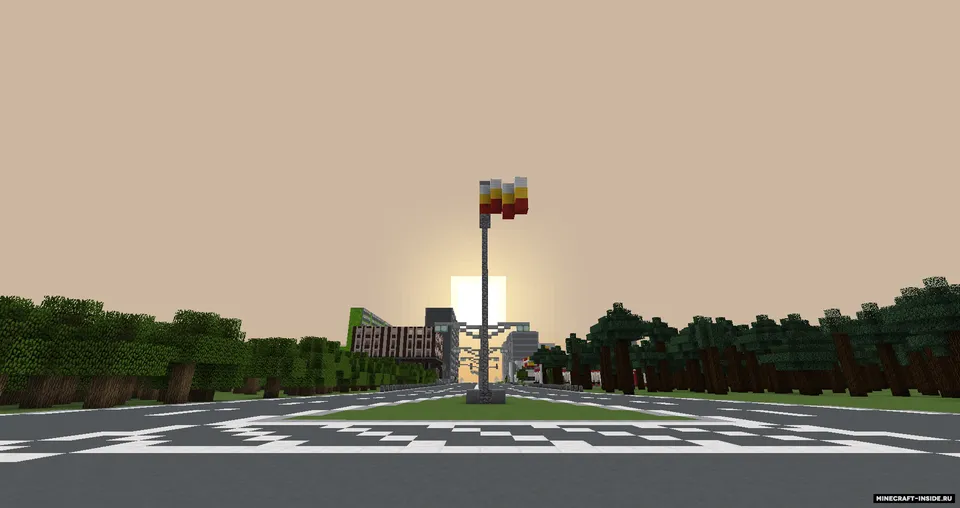 Mainsk City — Minecraft xarita, rasm 2